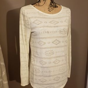 Aztec long sleeve shirt